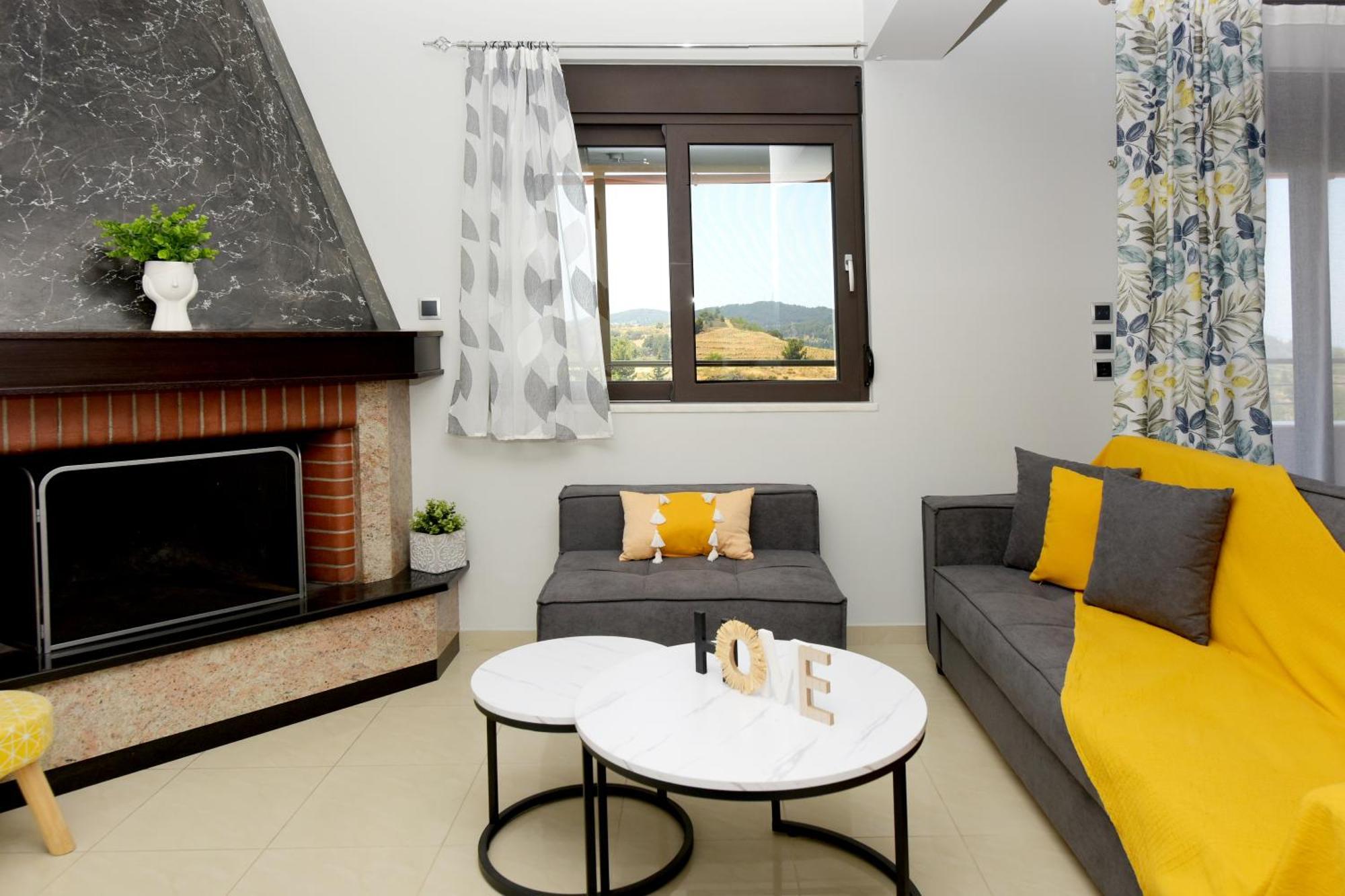 Theros Lux Apartment Émbonas Exterior foto